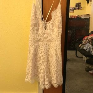Lace romper
